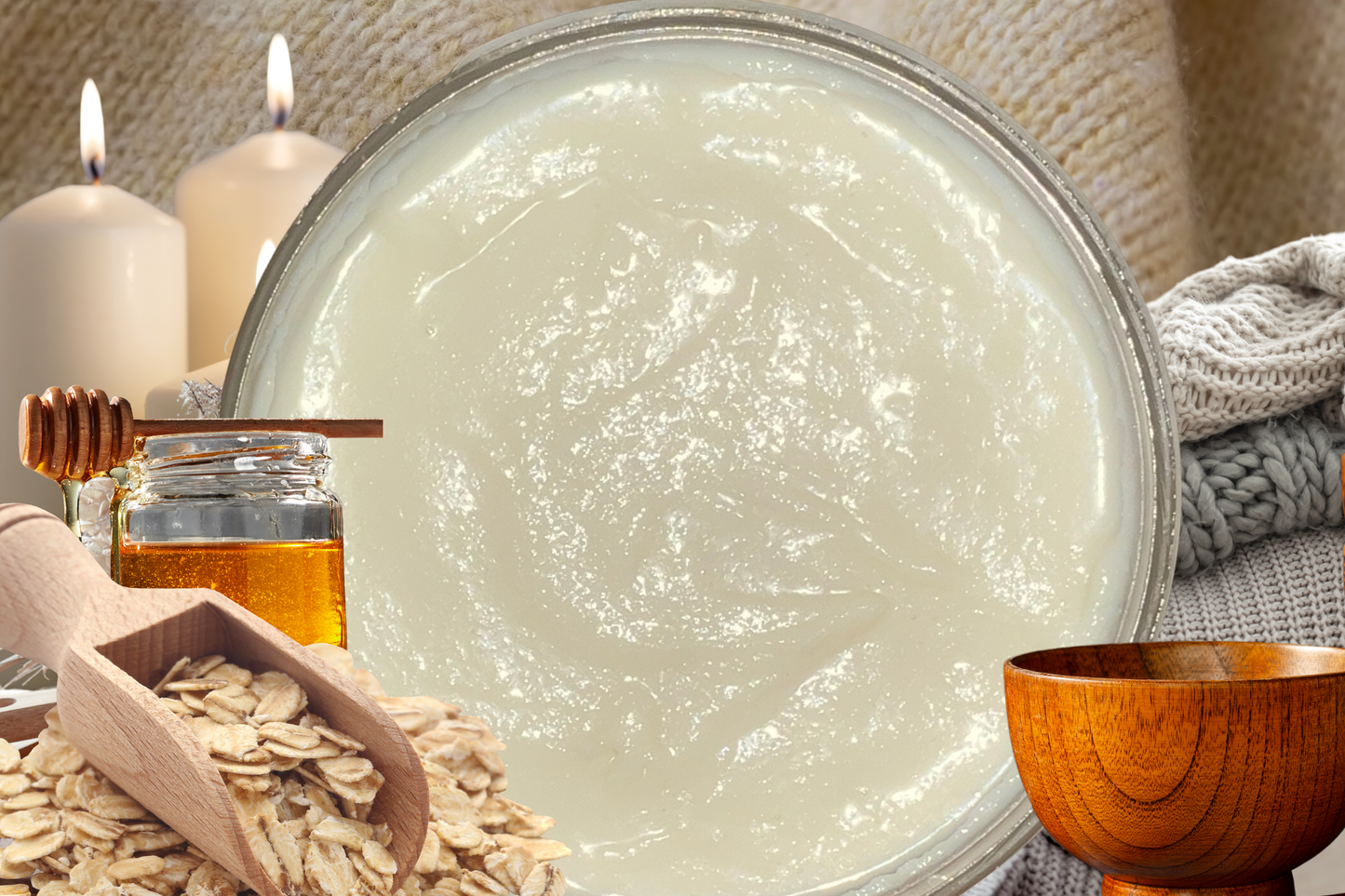 Body Melt - Oatmeal & Honey (Travel Size)