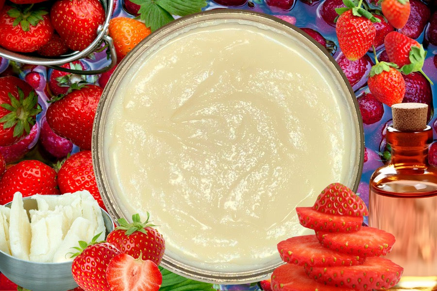 Body Melt - Strawberry Kisses(Top Seller for Women) 8oz