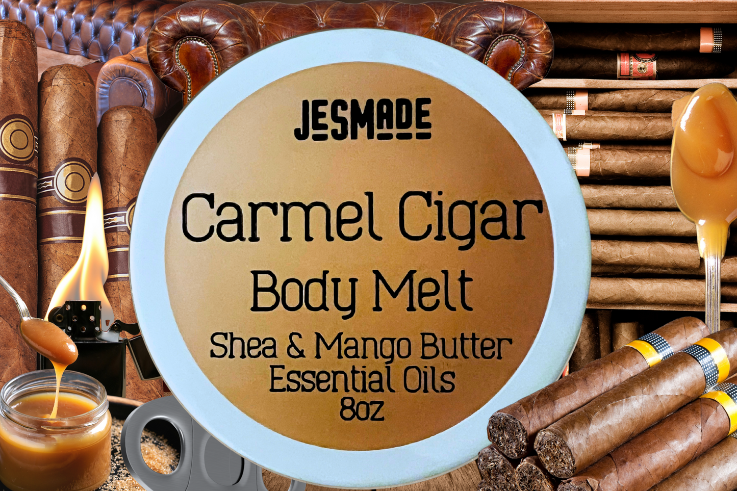 Body Melt - Caramel Cigar (Flash Sale Price) 8oz