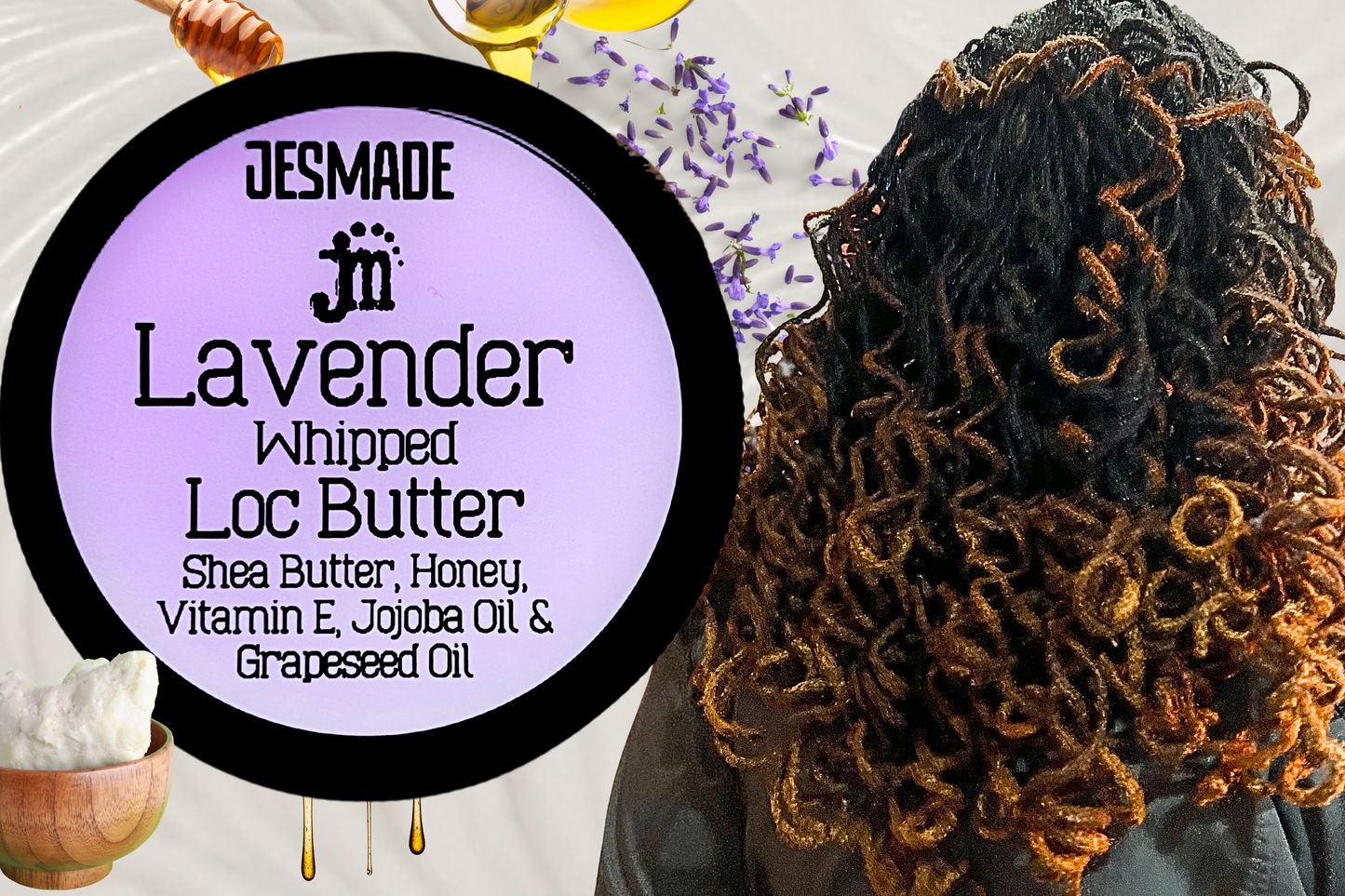 Lavender Loc Butter