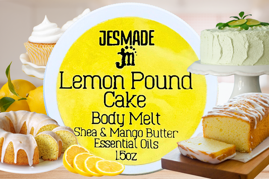 Body Melt-  Lemon Pound Cake 1.5oz (Travel Size)
