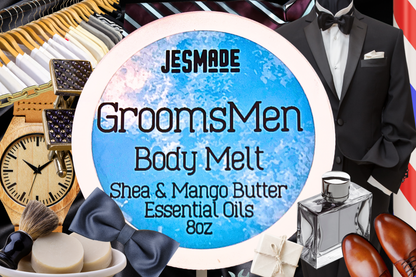Body Melt - GroomsMen (Top Seller for Men) 8oz