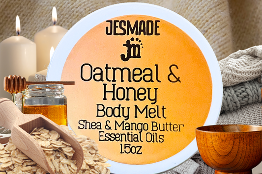 Body Melt - Oatmeal & Honey (Travel Size)