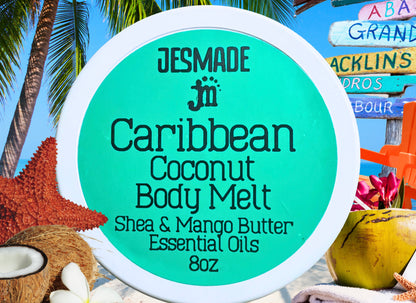 Body Melt - Caribbean Coconut 8oz