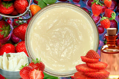 Body Melt - Strawberry Kisses(Top Seller for Women) 8oz