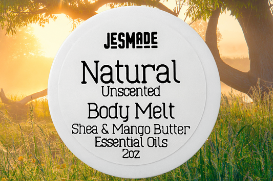 Body Melt - Natural Unscented 1.5oz