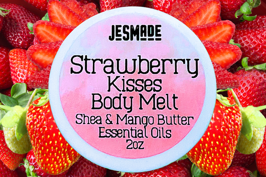 Body Melt - Strawberry Kisses 1.5oz